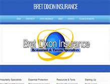 Tablet Screenshot of bretdixonins.com